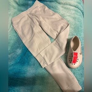 🔥 NEW NIKE CLUB FLEECE TAPER CUFF Jogger Pants 716830-072 LIGHT BONE Men's M